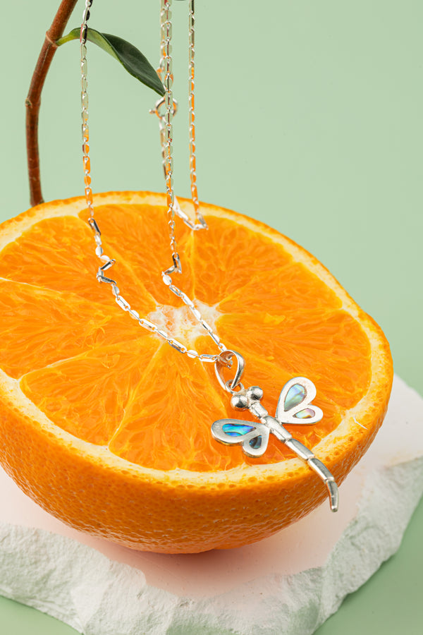 Dragonfly Delight Necklace - Argente Jewelry