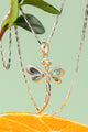 Dragonfly Delight Necklace - Argente Jewelry