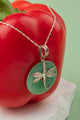 Jade Wings Necklace - Argente Jewelry