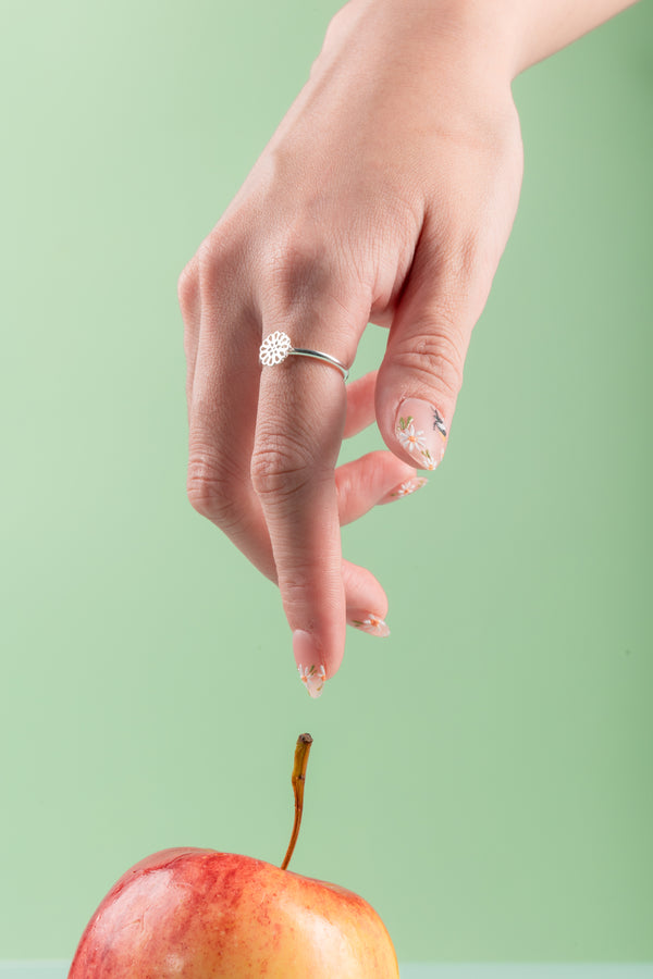 Lace Bloom Ring - Argente Jewelry