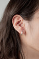 Minimal Loop Earrings - Argente Jewelry