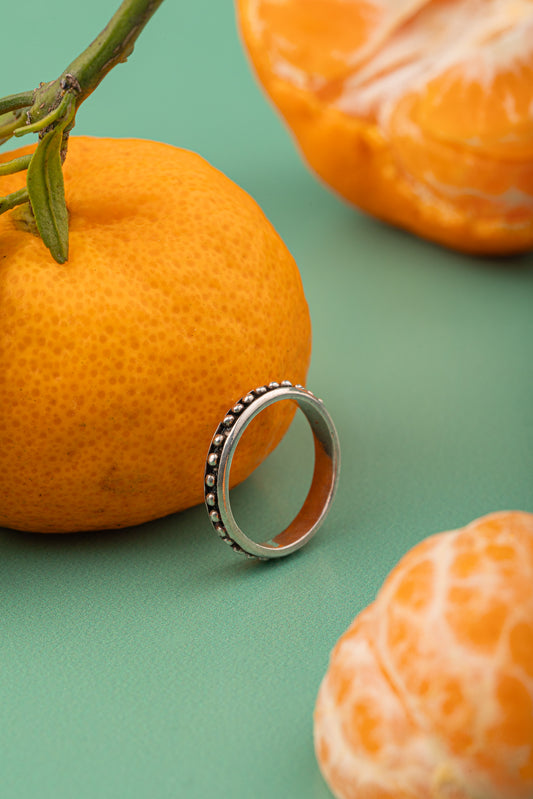 Citrus Bead Ring - Argente Jewelry