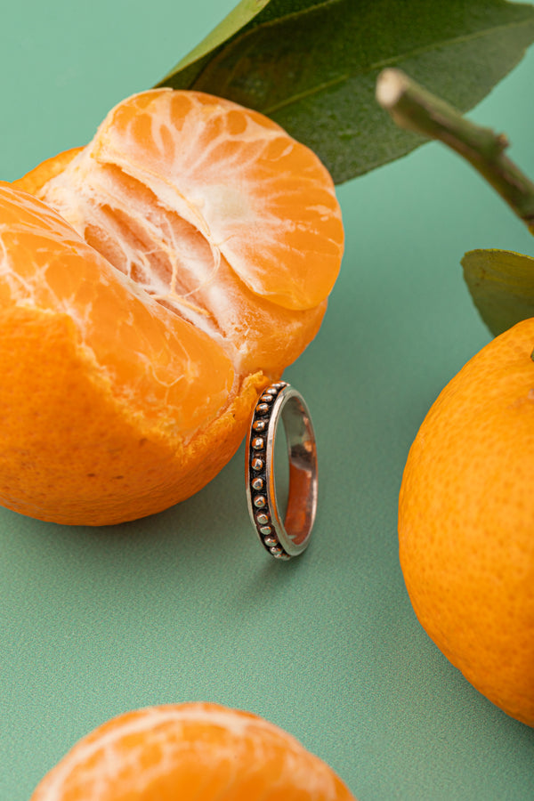 Citrus Bead Ring - Argente Jewelry