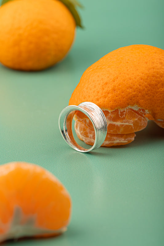 Horizon Curve Ring - Argente Jewelry