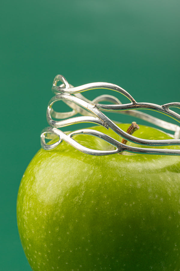 Silver Willow Cuff - Argente Jewelry