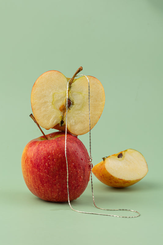 Apple Gleam Necklace - Argente Jewelry